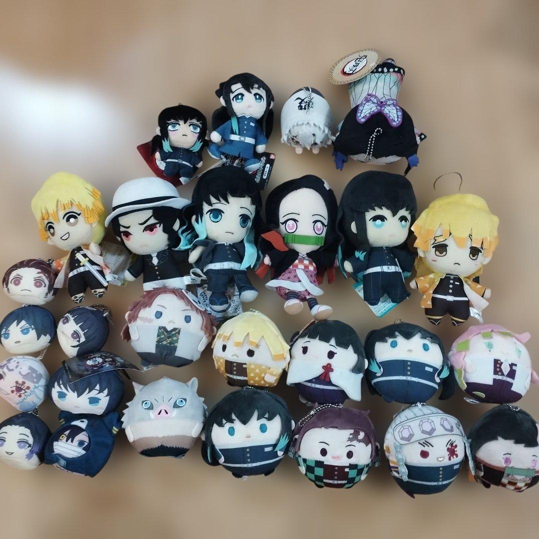 鬼滅の刃　ぬいぐるみ　まとめ　ふわころり　ともぬい　chibi 　おまんじゅう
