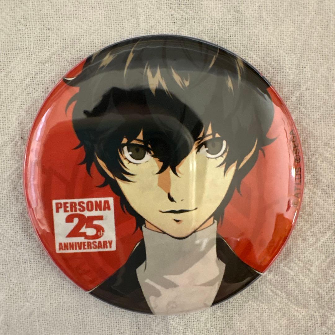 ペルソナ25th 缶バッジ ペルソナ5 主人公 - メルカリ