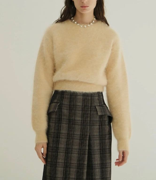 み*ー様 CLANE/クラネ ANGOLA COMPACT KNIT TOPS