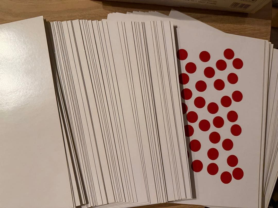 家庭保育園購入：正規品】ドーマン博士 ドッツカード - メルカリ