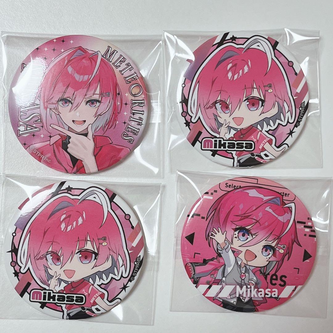 みかさ みかさくん めておら 武道館 ライブ 缶バッジ 等身 デフォ