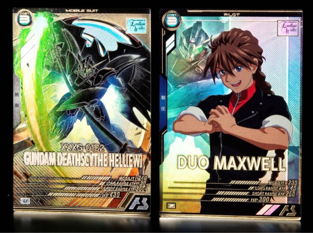 ガンダムアーセナルベース　ガンダムデスサイズヘル(EW) デュオ・マックスウェル アーセナルベース デュオ・マックスウェル Pレア ガンダムデスサイズ
