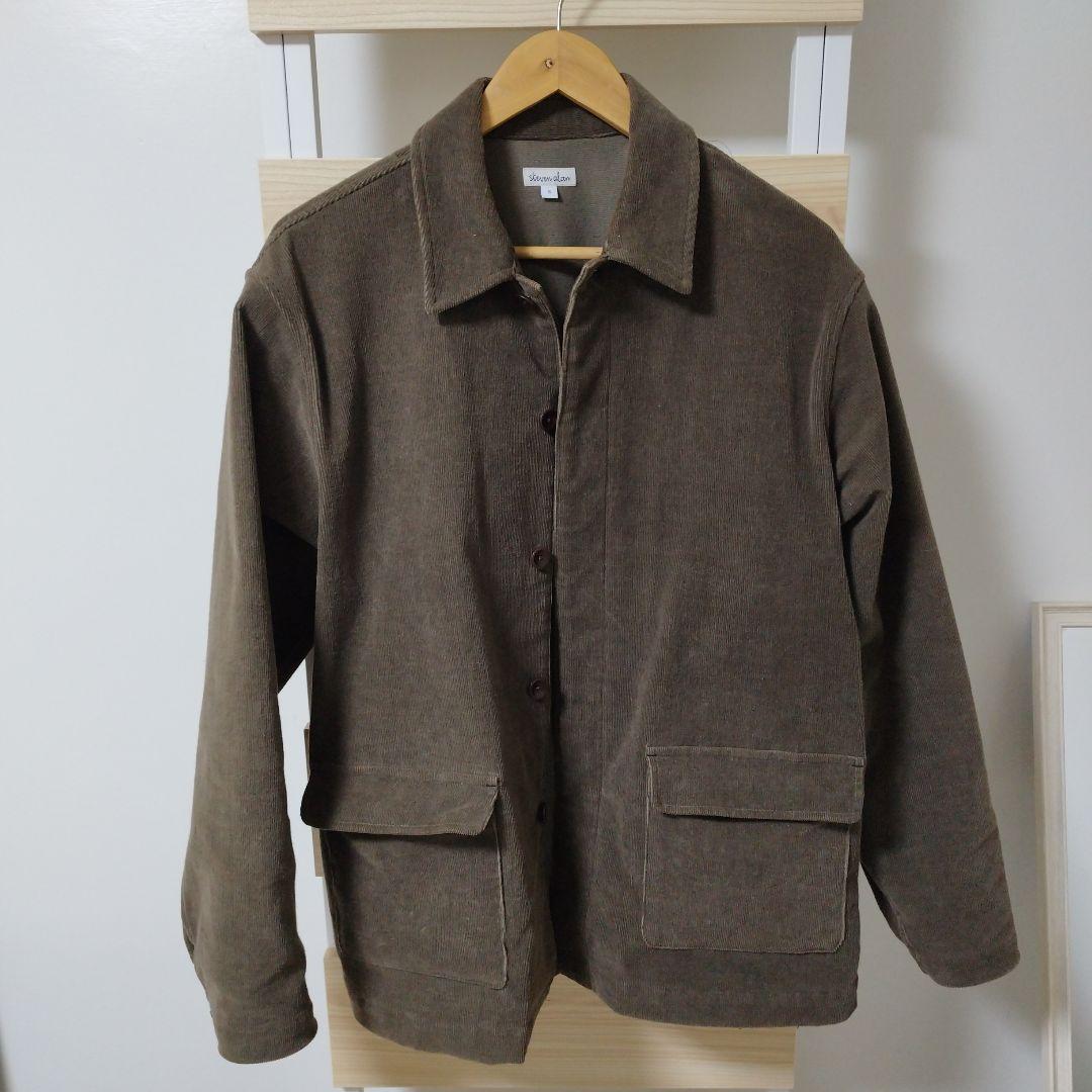 ジャケット・アウター Steven Alan CORDUROY BLOUSON SHIRT