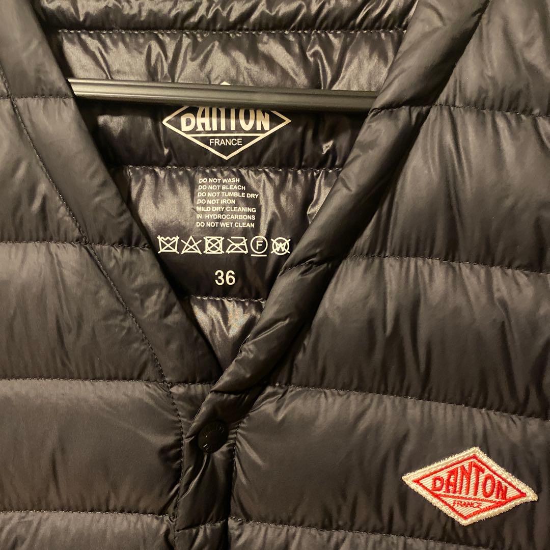 DANTONダントン ロングインナーダウンコート 36 - メルカリ