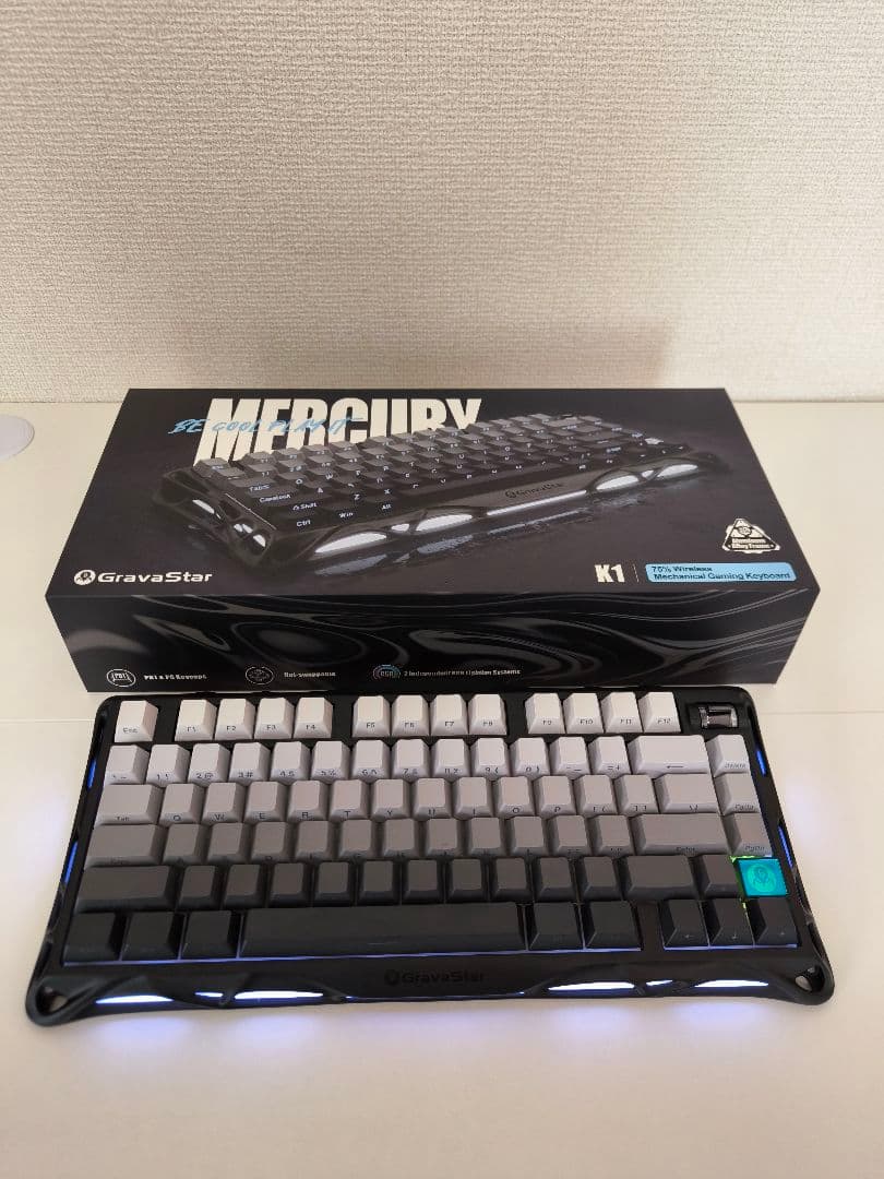 GraveStar MERCURY K1 RGBバックライトキーボード