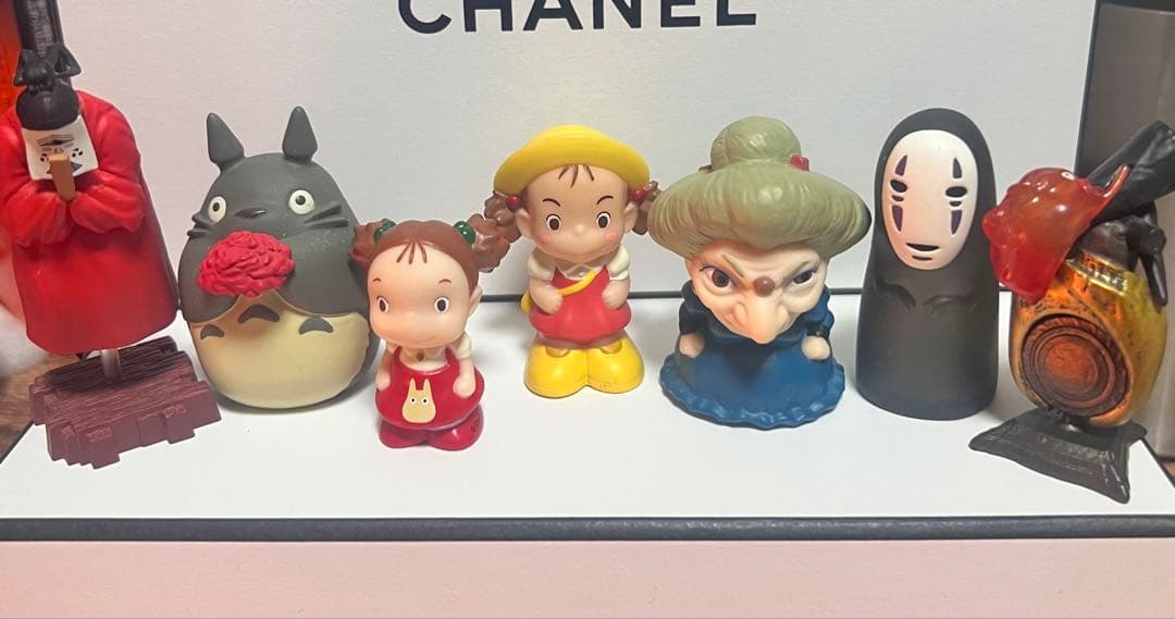 ジブリ　フィギュア　指人形　セット