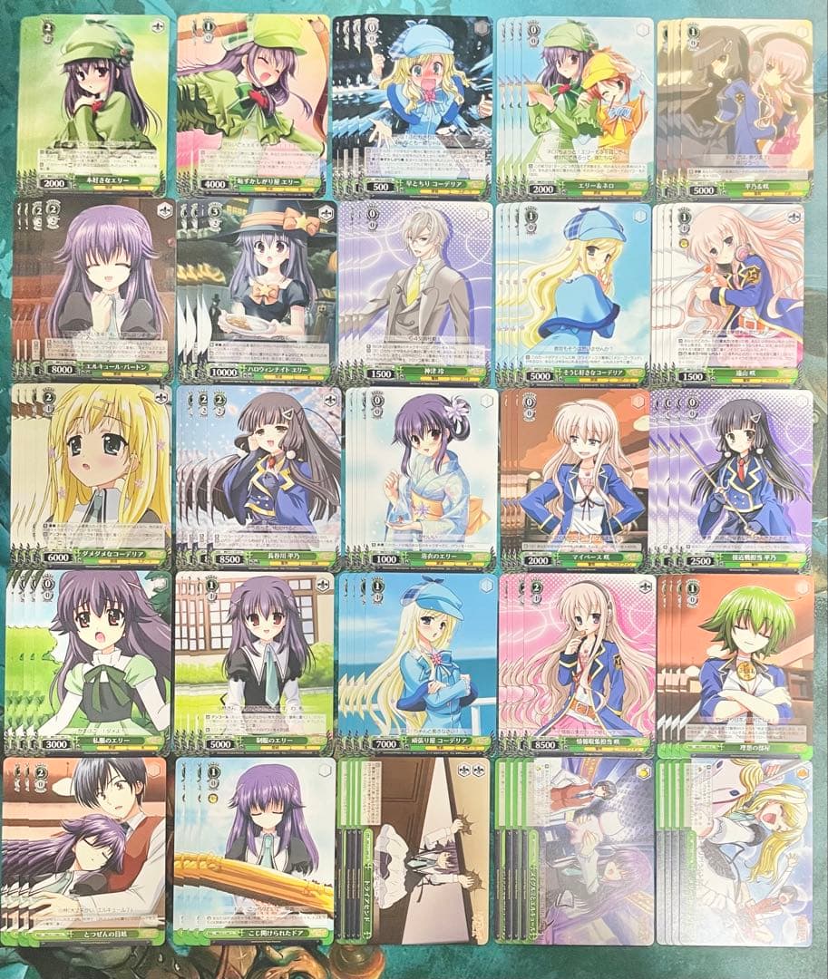 ヴァイスシュヴァルツ ミルキィホームズ 過去弾3種 RR以下 4コン