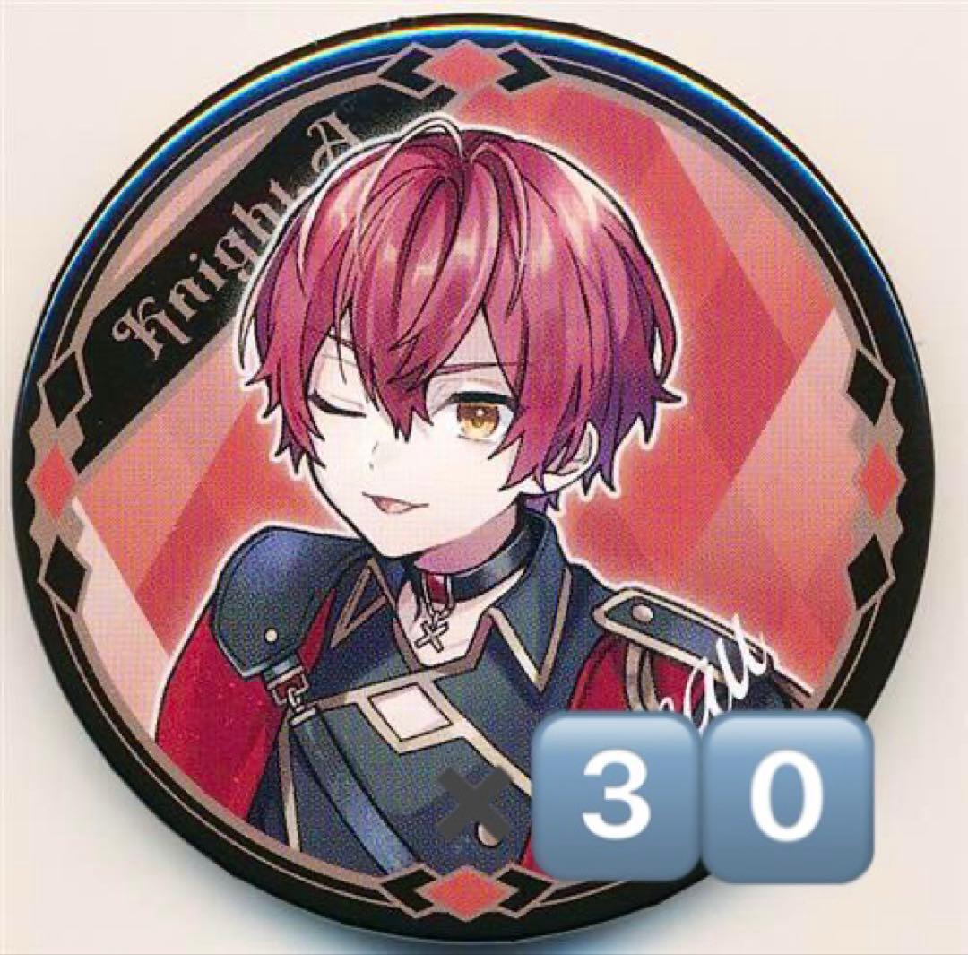 KnightX ばぁうくん 21winter 等身 缶バッジ 30個