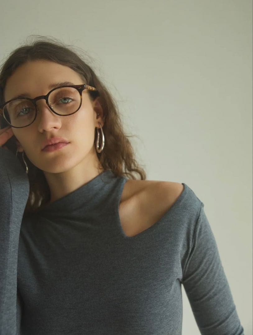 Cygne ショルダーオープンカットオフT Colas ショルダーオープンカットオフT Colas ホワイト | Cygne