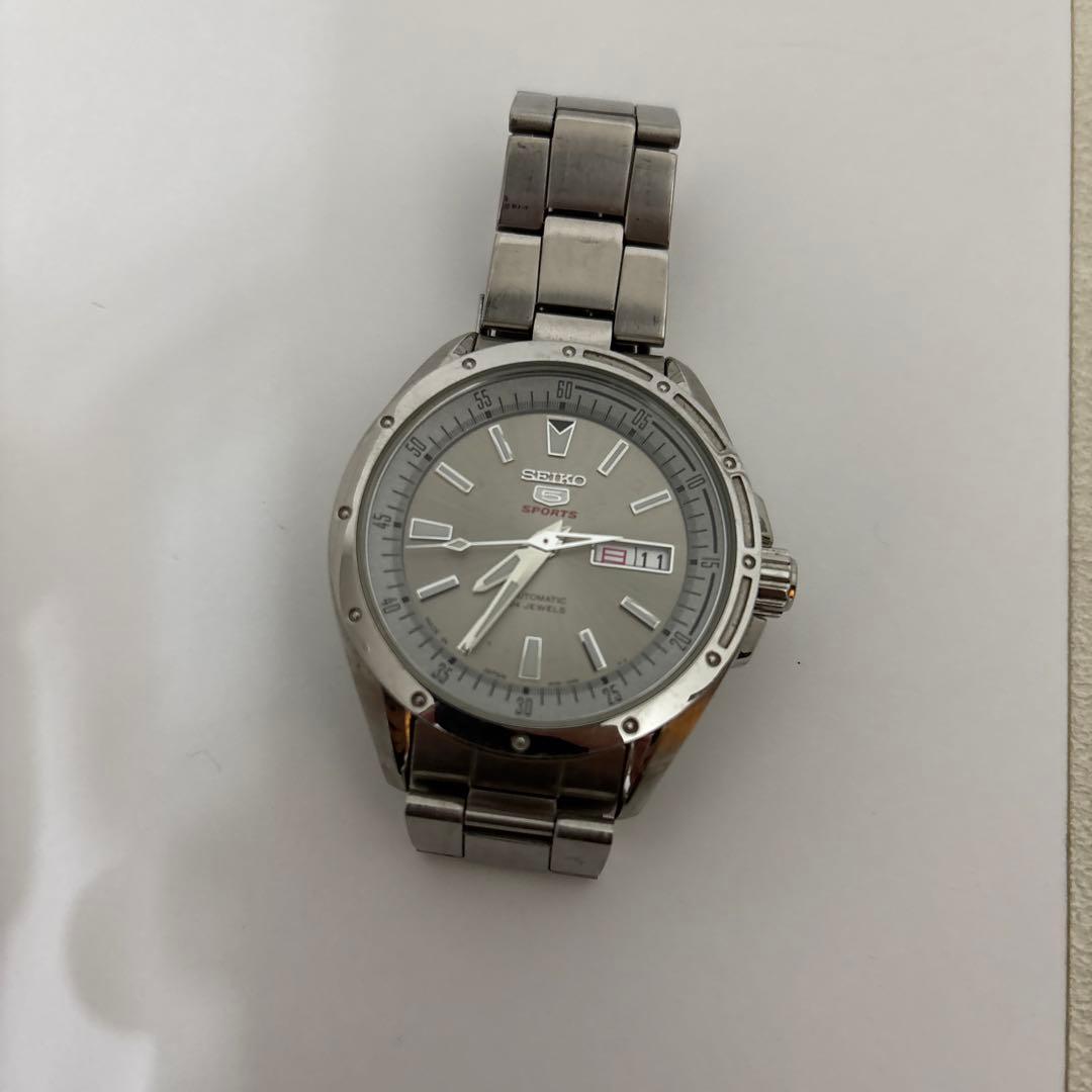 セイコー アナログ時計 シルバー