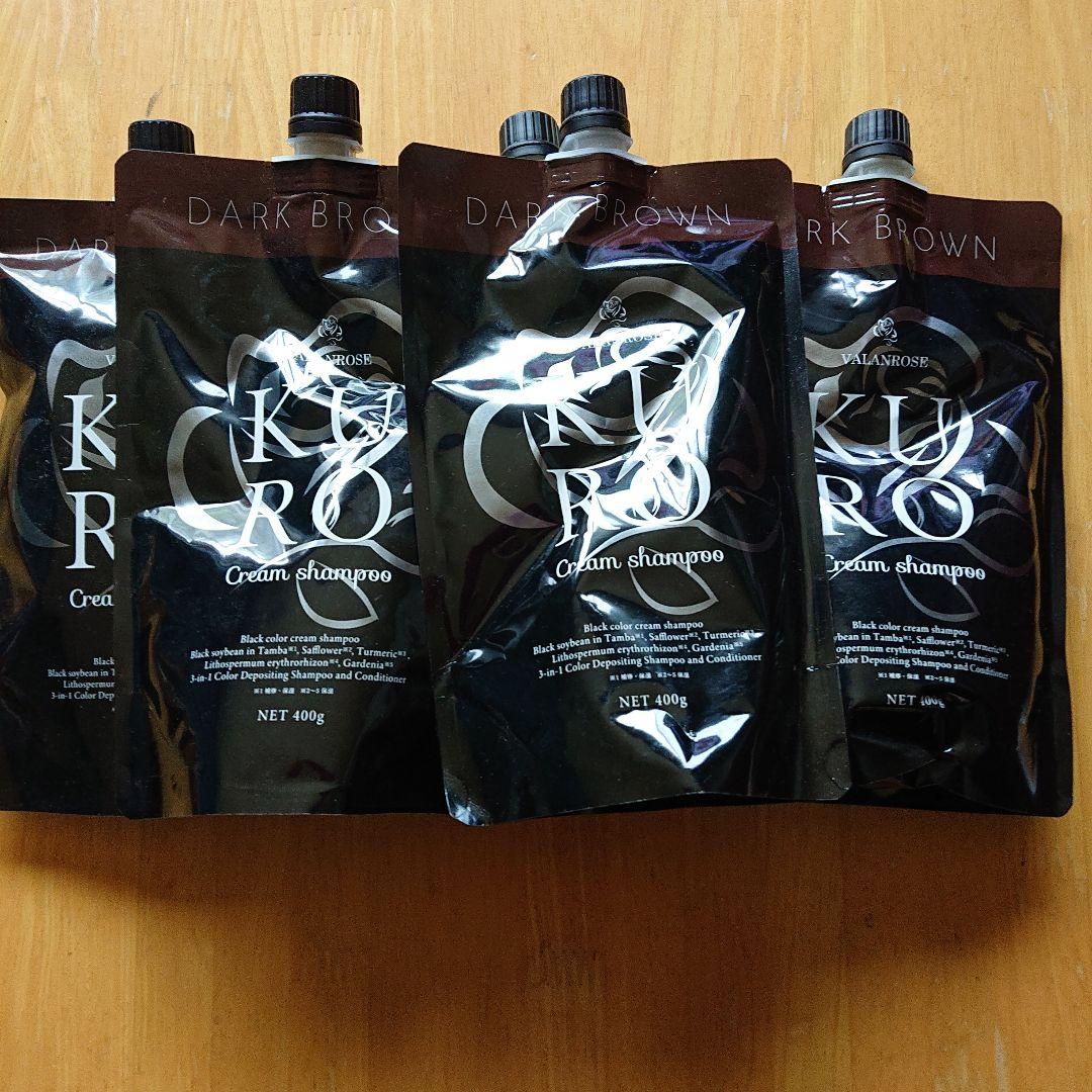未使用 バランローズ　クロクリームシャンプーダークブラウン 5:個セット