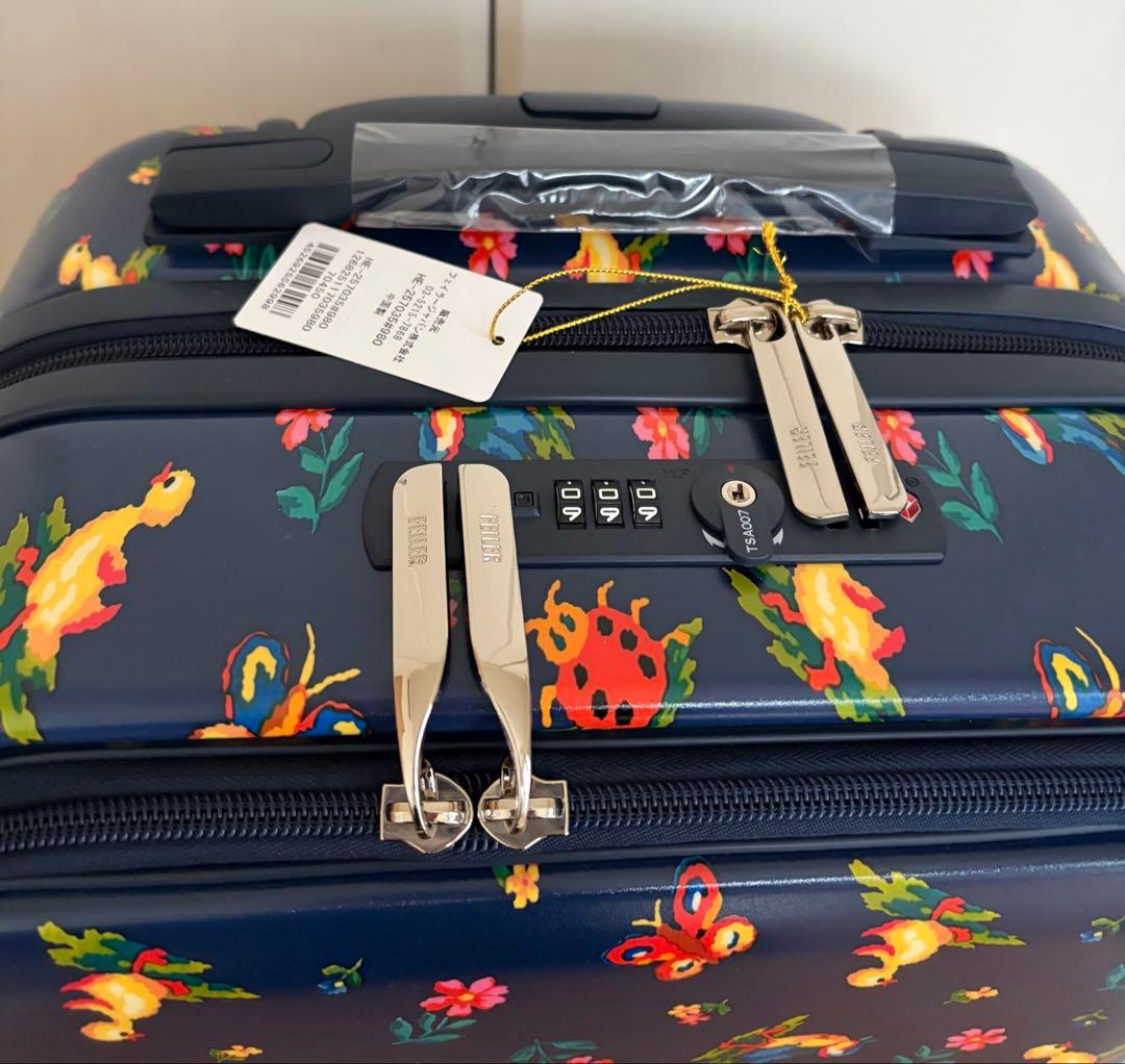 フェイラー FEILERハイジ トローリーバッグ キャリーケース ネイビー