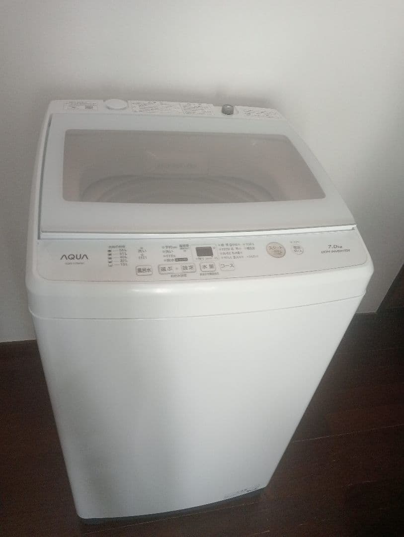 AQUA 全自動洗濯機 AQW-V7M 2022年製