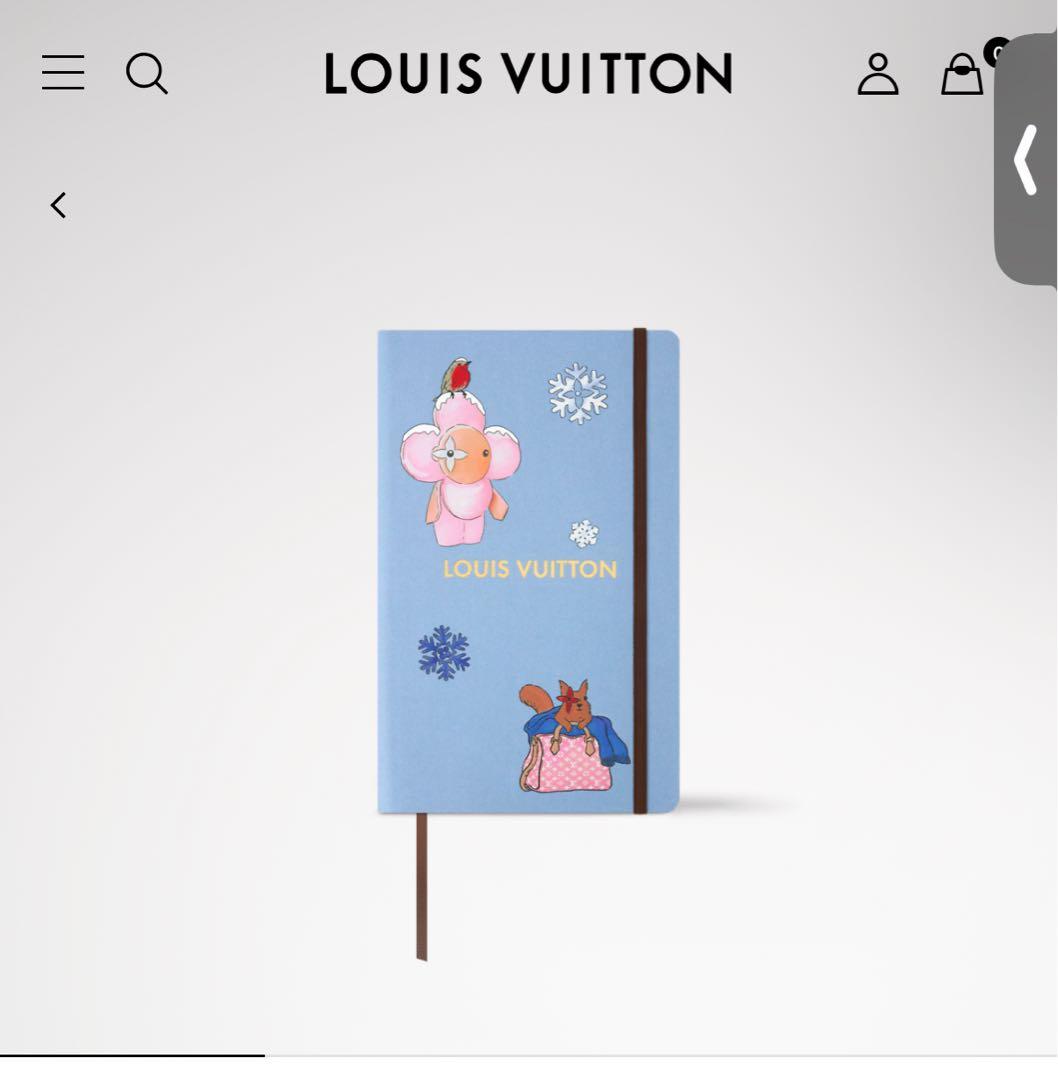 【新品ルイヴィトンLouis VuittonジェーンノートブックMMステッカーズ