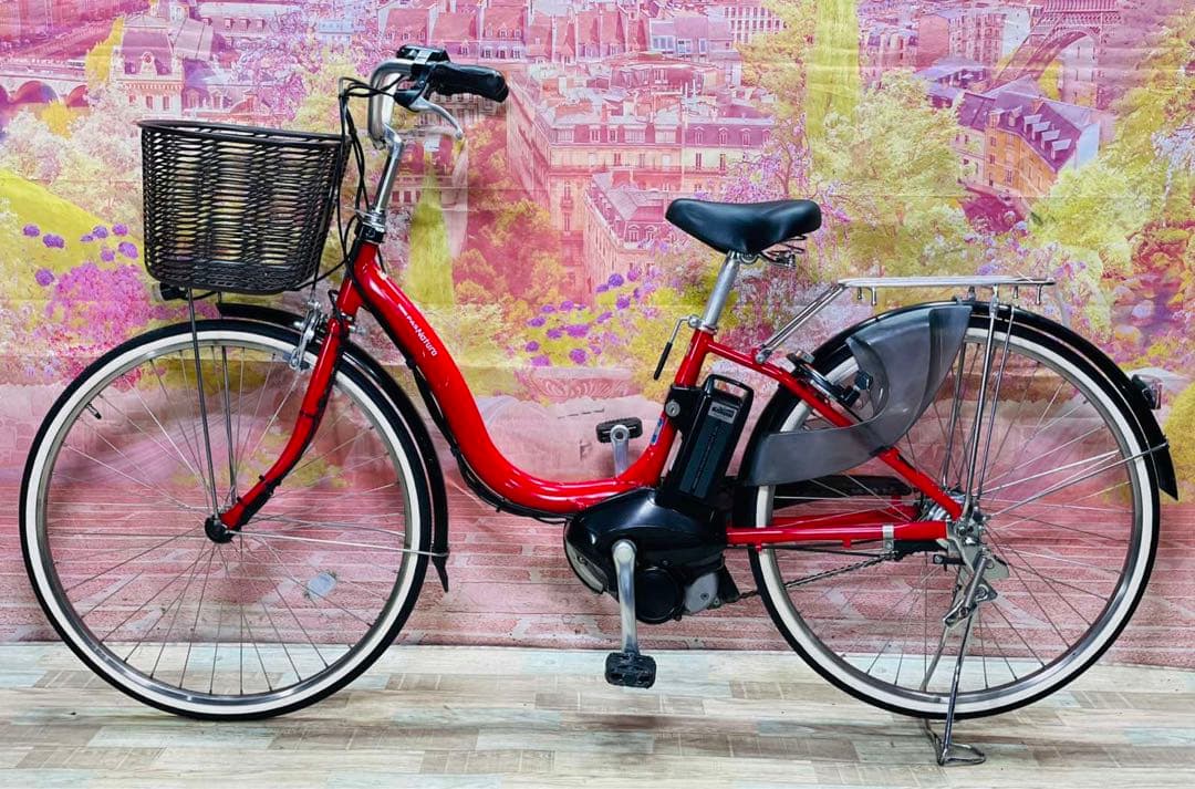 K2924 電動自転車ヤマハ ママチャリ 26インチ PAS Natura
