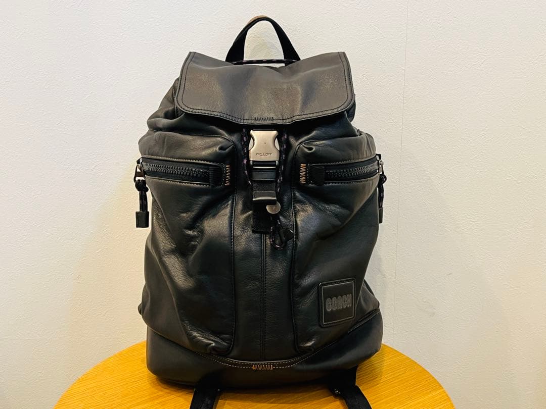 ◆COACH コーチ リュック バックパック レザー ブラック 保管品◆ 楽天市場】【最大2万円OFFクーポン対象・3/1限定】COACH コーチ バック