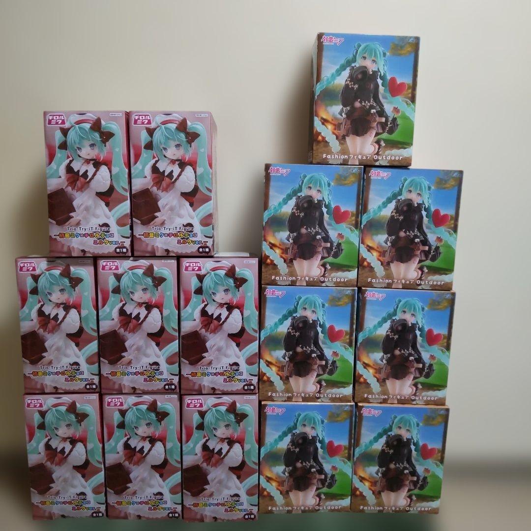 初音ミク チロルチョコ ミルクver fashionフィギュア Outdoor