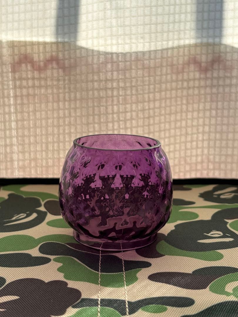 magmaglass マグマグラス アメジストdia FEUERHAND176用 Magma Glass Studio【ランタングローブ】Silver Green