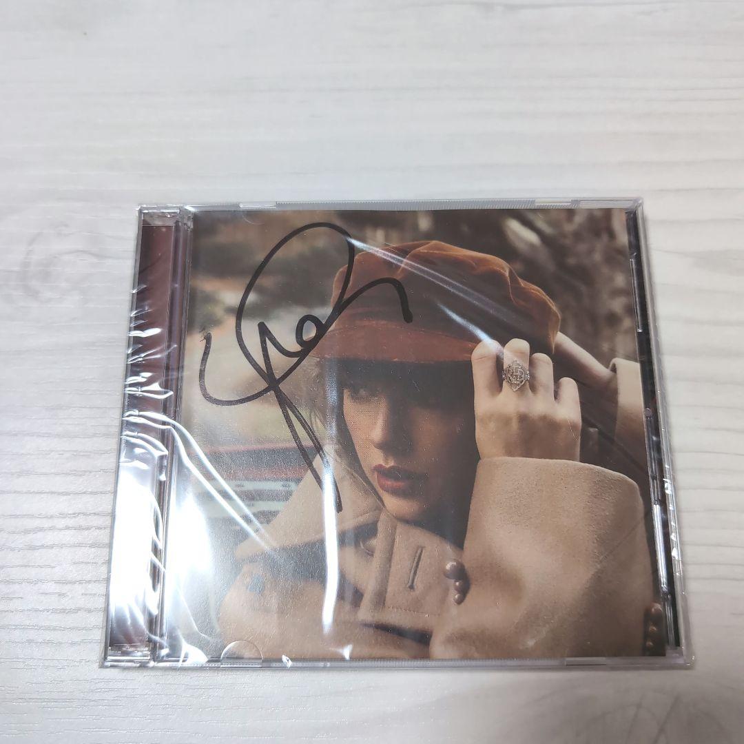 タカシ様☆確認用-Taylor Swift RED 直筆サイン入り