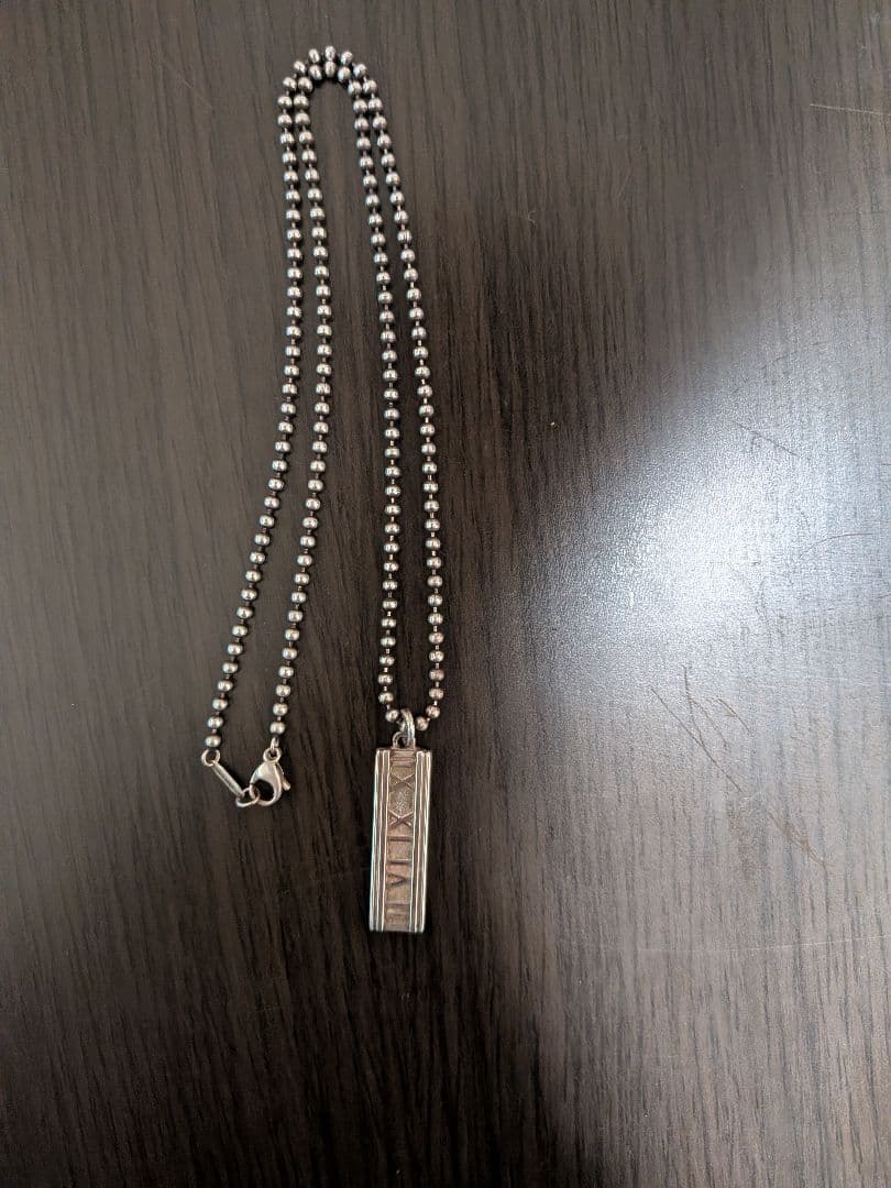 TIFFANY&Co. ティファニー シルバー アトラスバー ネックレス