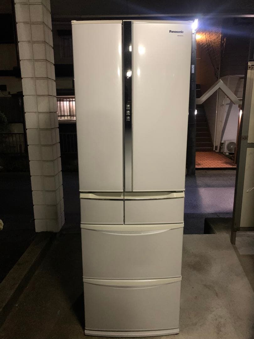 Panasonic フレンチドア冷蔵庫 大容量 パナソニック Panasonic 冷蔵庫 6ドア 451L フレンチドア(観音開き