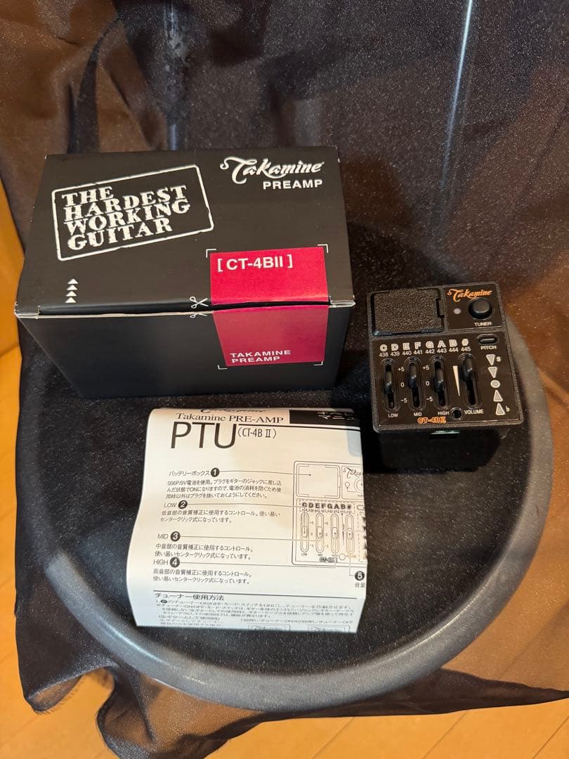 TAKAMINE タカミネ CT4-BⅡ アコースティックギター用プリアンプ