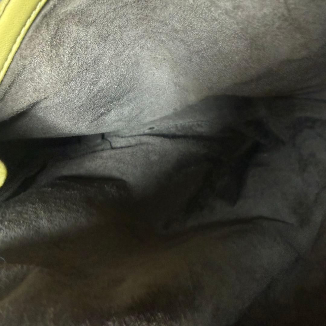 激レア】BOTTEGA VENETA ホーボー ワンショルダー 刺繍 イエロー