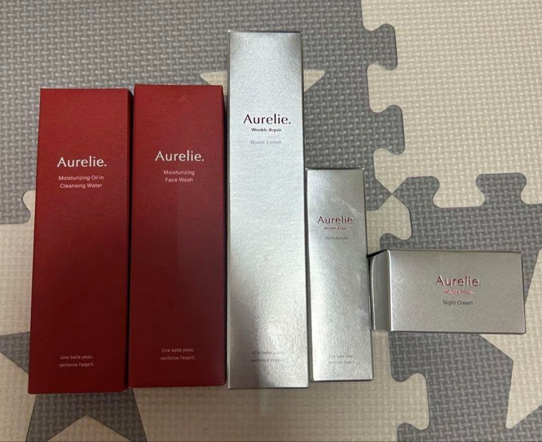 Aurelie プレミアムエイジング集中ケア5点セット