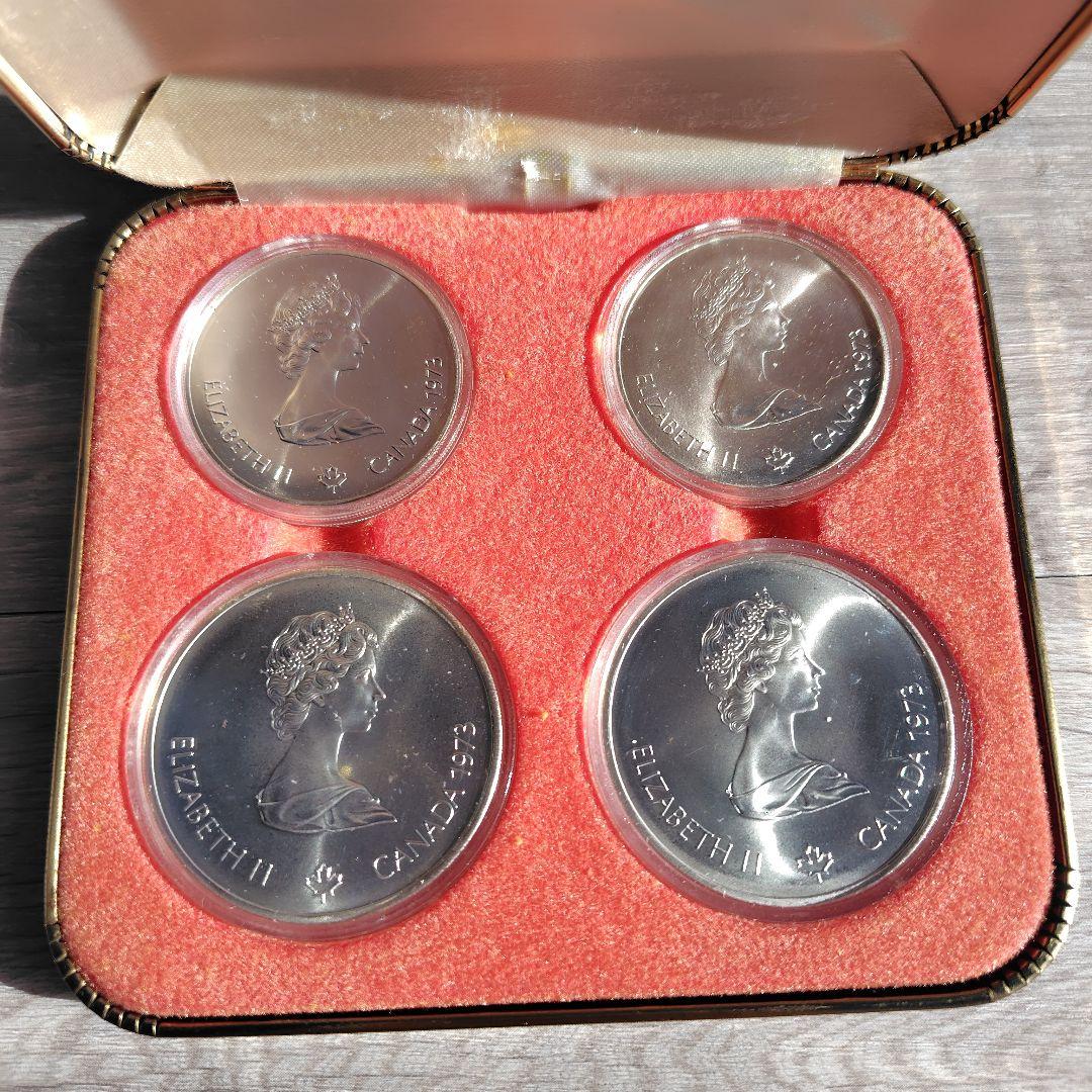 1976年 モントリオールオリンピック記念 4枚セット