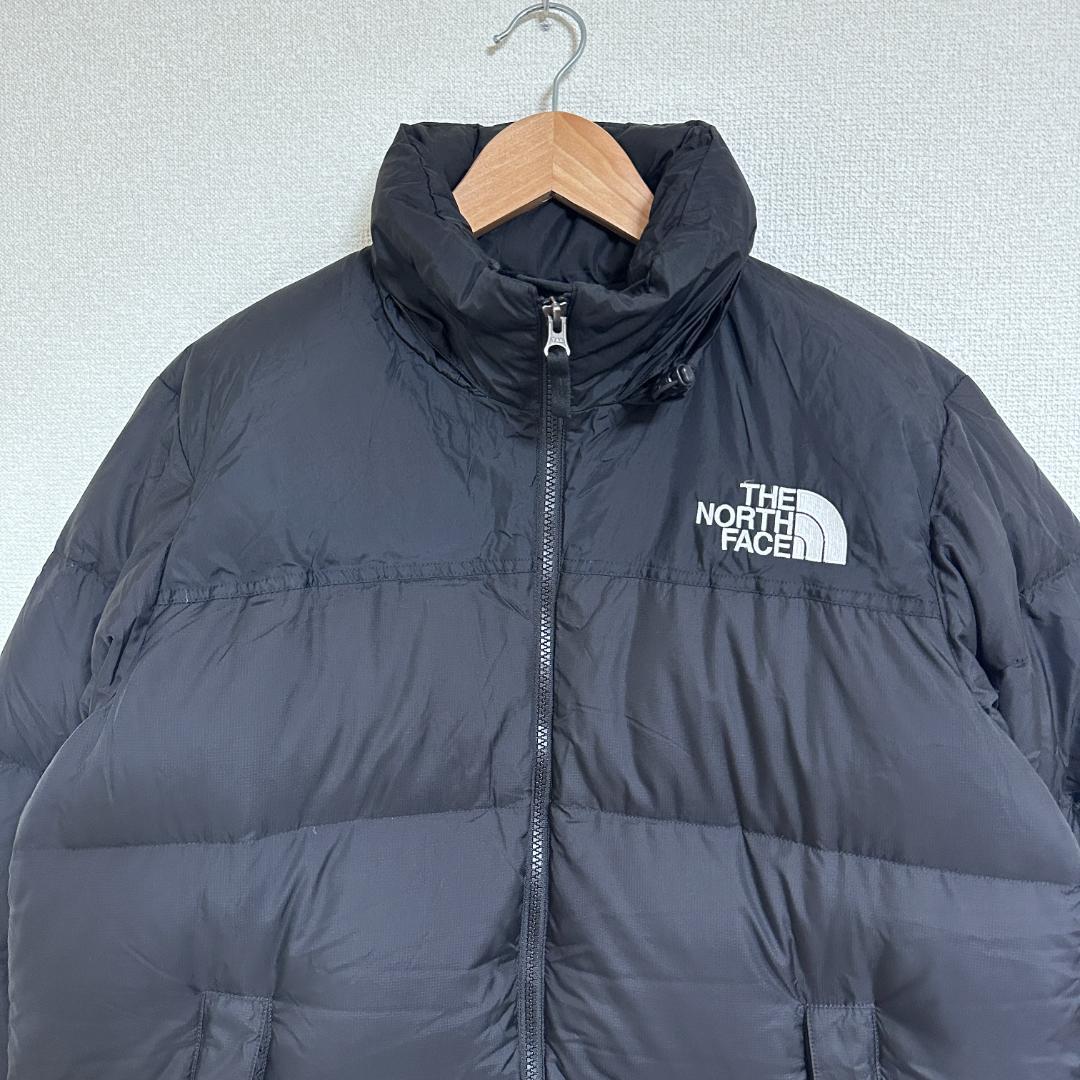 ザノースフェイス NDW91951 ロングヌプシコート ダウンコート 黒 L