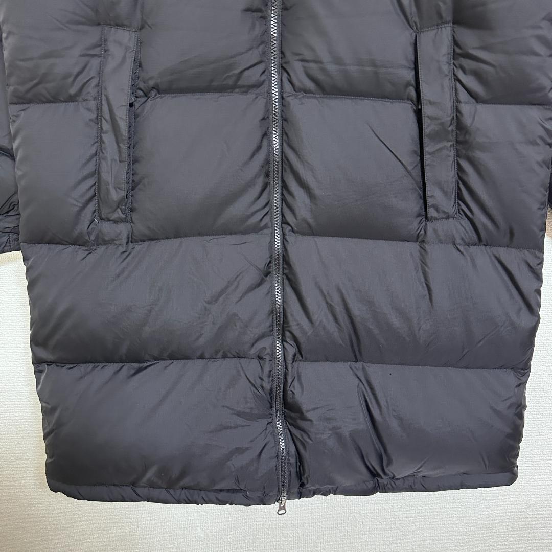 ザノースフェイス NDW91951 ロングヌプシコート ダウンコート 黒 L