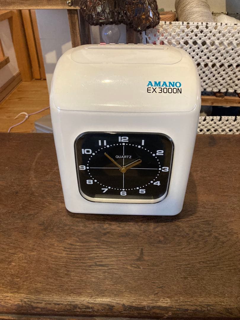 AMANO タイムレコーダー　EX-3000NW 稼働品 アマノ（AMANO） タイムレコーダー EX3000NC EX3000NC-W 本体 : carrot