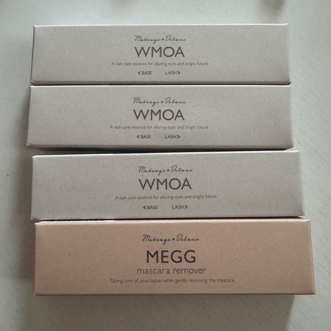 WMOA まつ毛美容液 & MEGG マスカラリムーバー Amazon | MEGG マスカラリムーバー 美容成分配合 コーム型 するんと