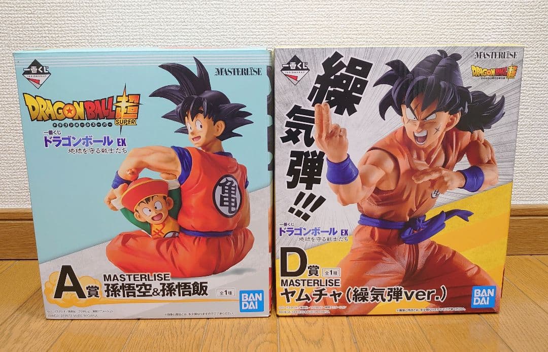 一番くじ ドラゴンボール EX 地球を守る戦士たち A賞・D賞 未開封新品