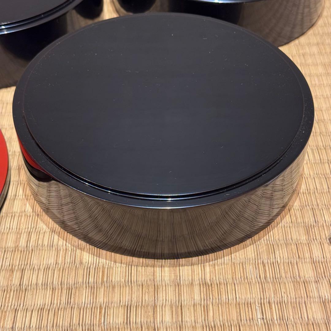 輪島塗 池盛漆器謹製 本堅地 網代沈金 丸重 共箱 美品 - メルカリ