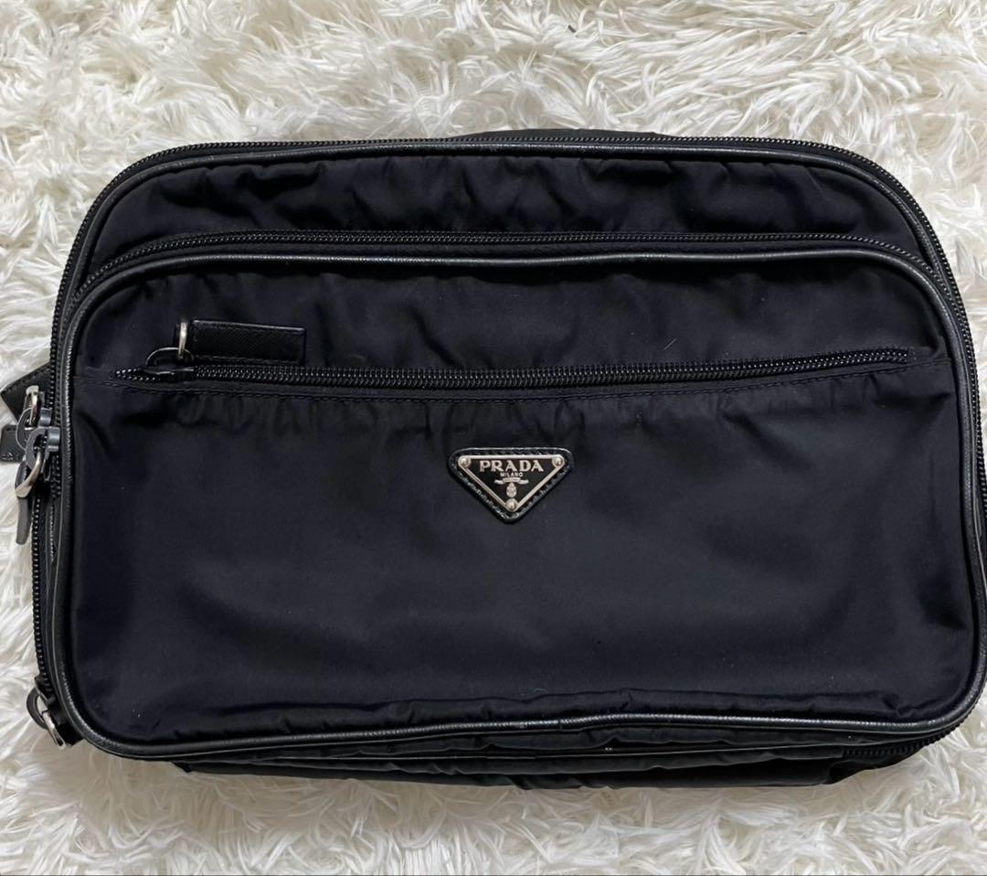 PRADA プラダ VIAGGIO バニティバッグ　トラベルバッグ　大容量 楽天市場】PRADA プラダ VIAGGIO バニティバッグ ハンドバッグ