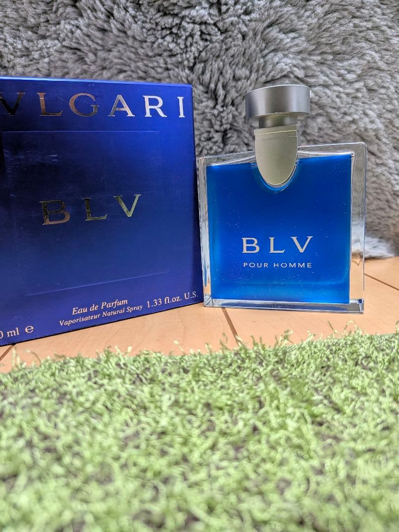 未使用品ブルガリ BLV プールオム EDP 40ml 正規品箱付き メンズ香水