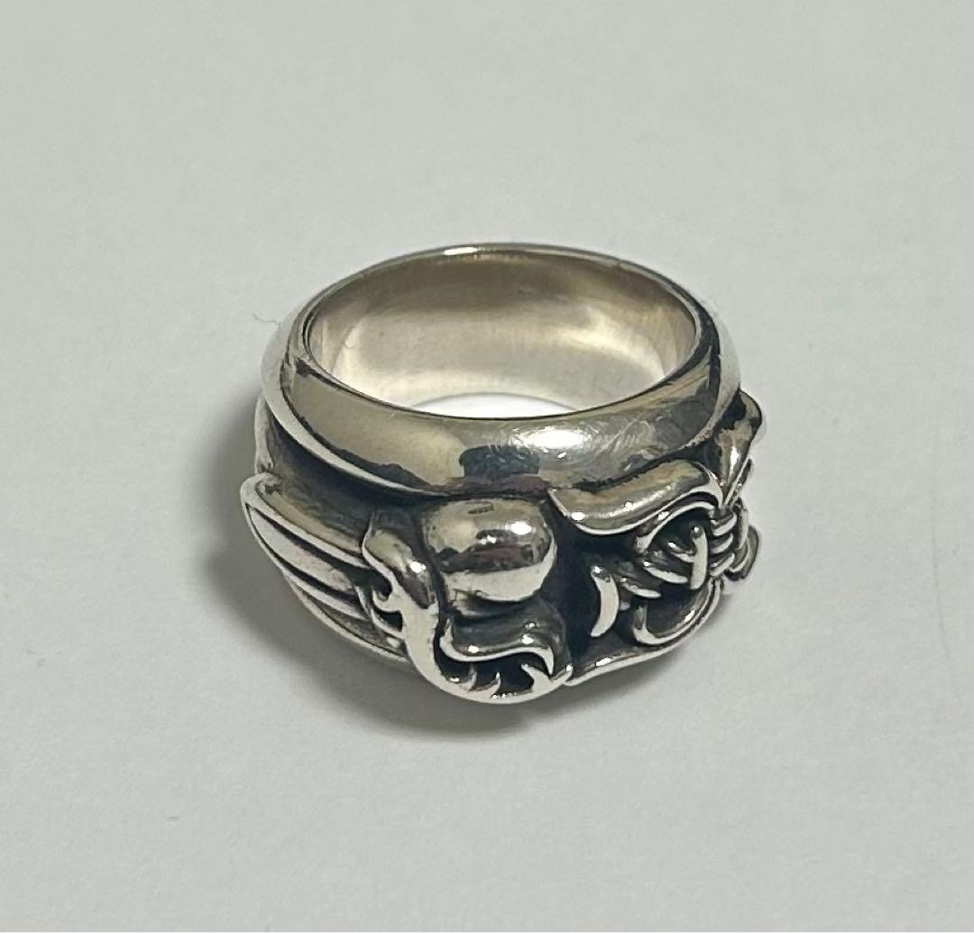 クロムハーツ　ダガーハートリング　18号　確実正規品