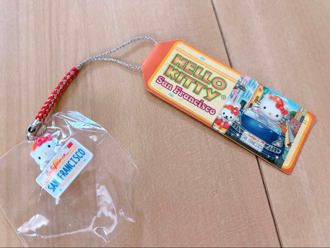 ハローキティ サンフランシスコ ストラップ