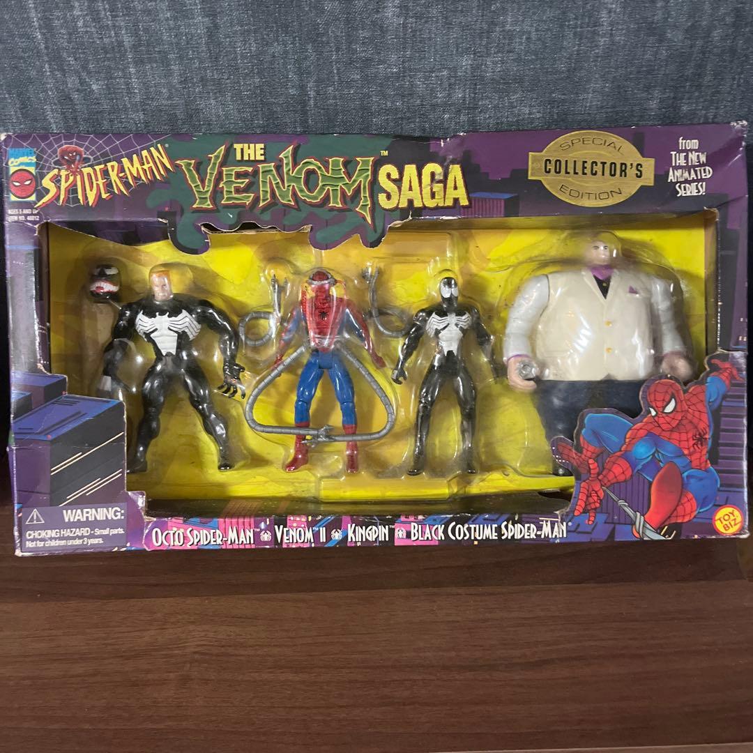 スパイダーマン ヴェノムサーガ フィギュアセット スパイダーマン ヴェノムサーガ フィギュアセット