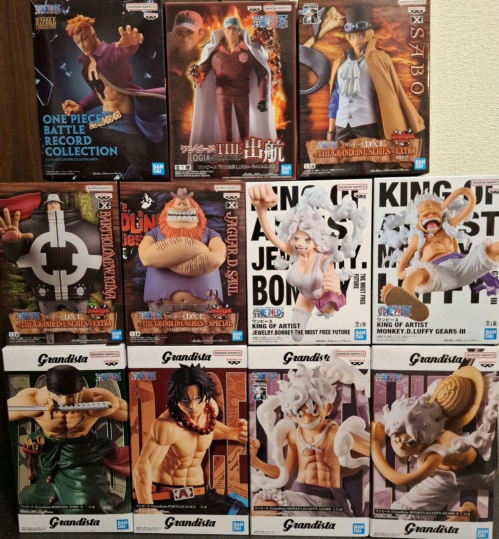ワンピース フィギュア 11点 まとめ売り ルフィ ボニー ゾロ エース 未開封