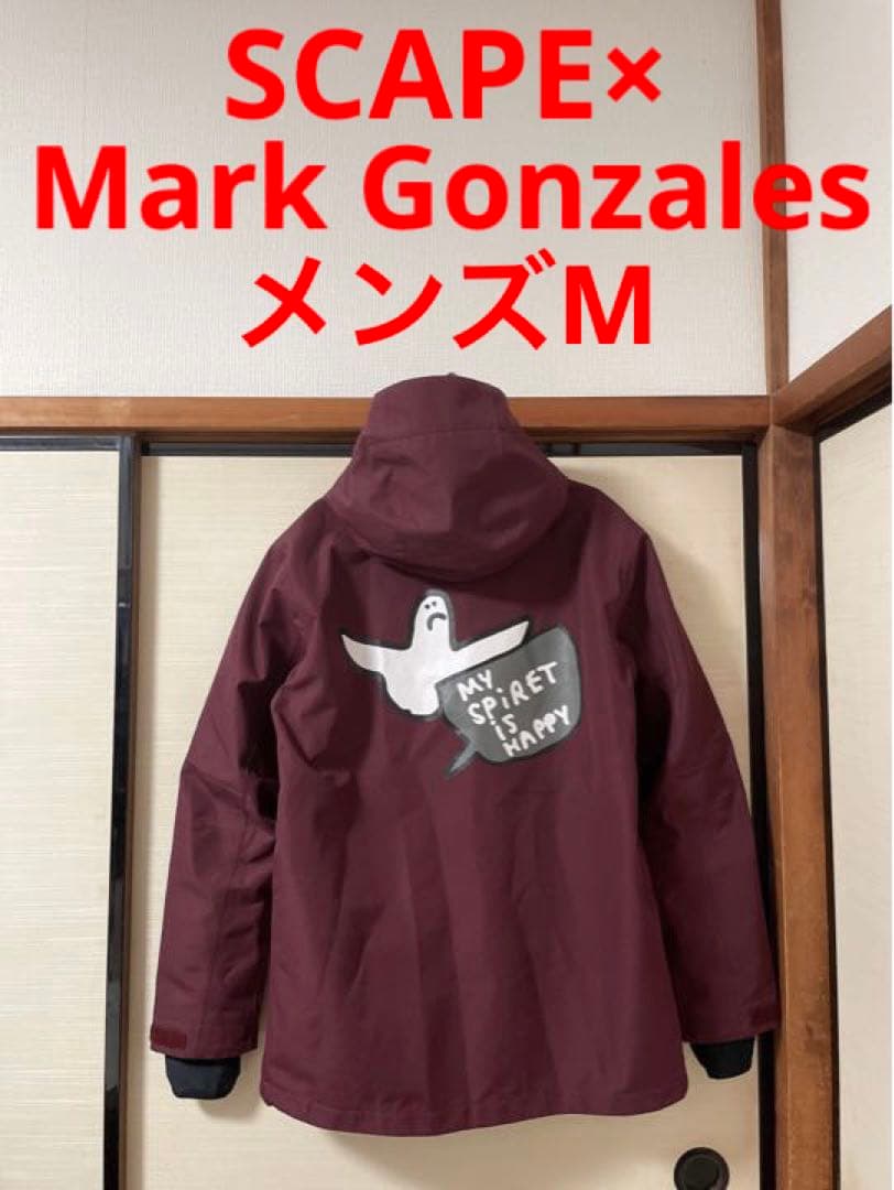 人気商品！SCAPE×マークゴンザレス コラボ ウェア ジャケット エスケープ