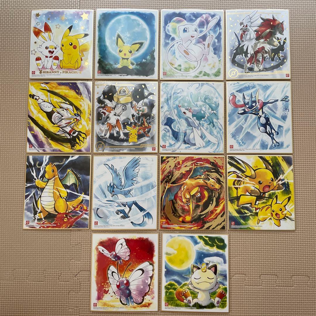 ポケモン　色紙ART まとめ売り