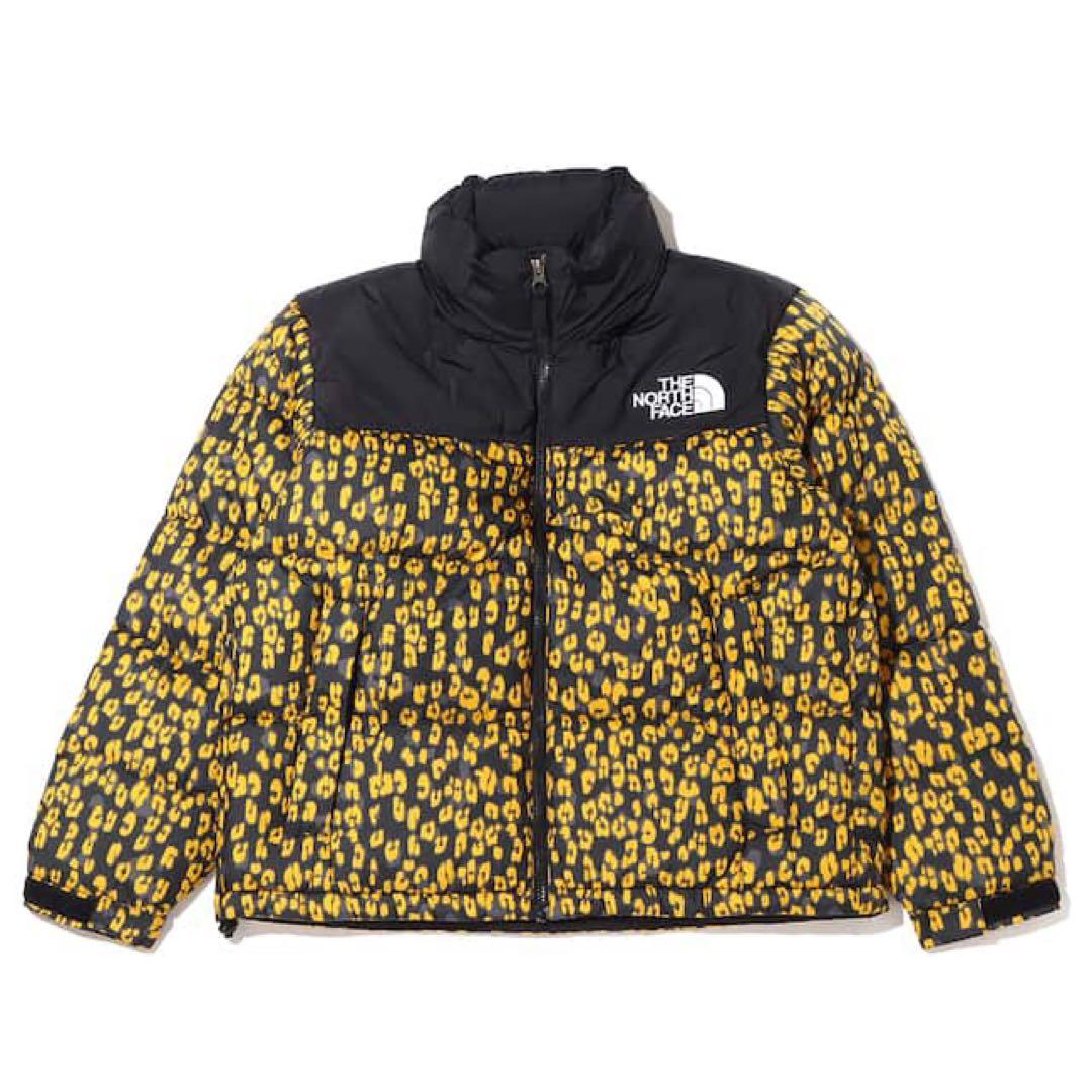 THE NORTH FACE ヌプシ　レオパート　ヒョウ柄　ダウンジャケット Supreme×THE NORTH FACE 'Nuptse Down Jacket'ノースフェイス