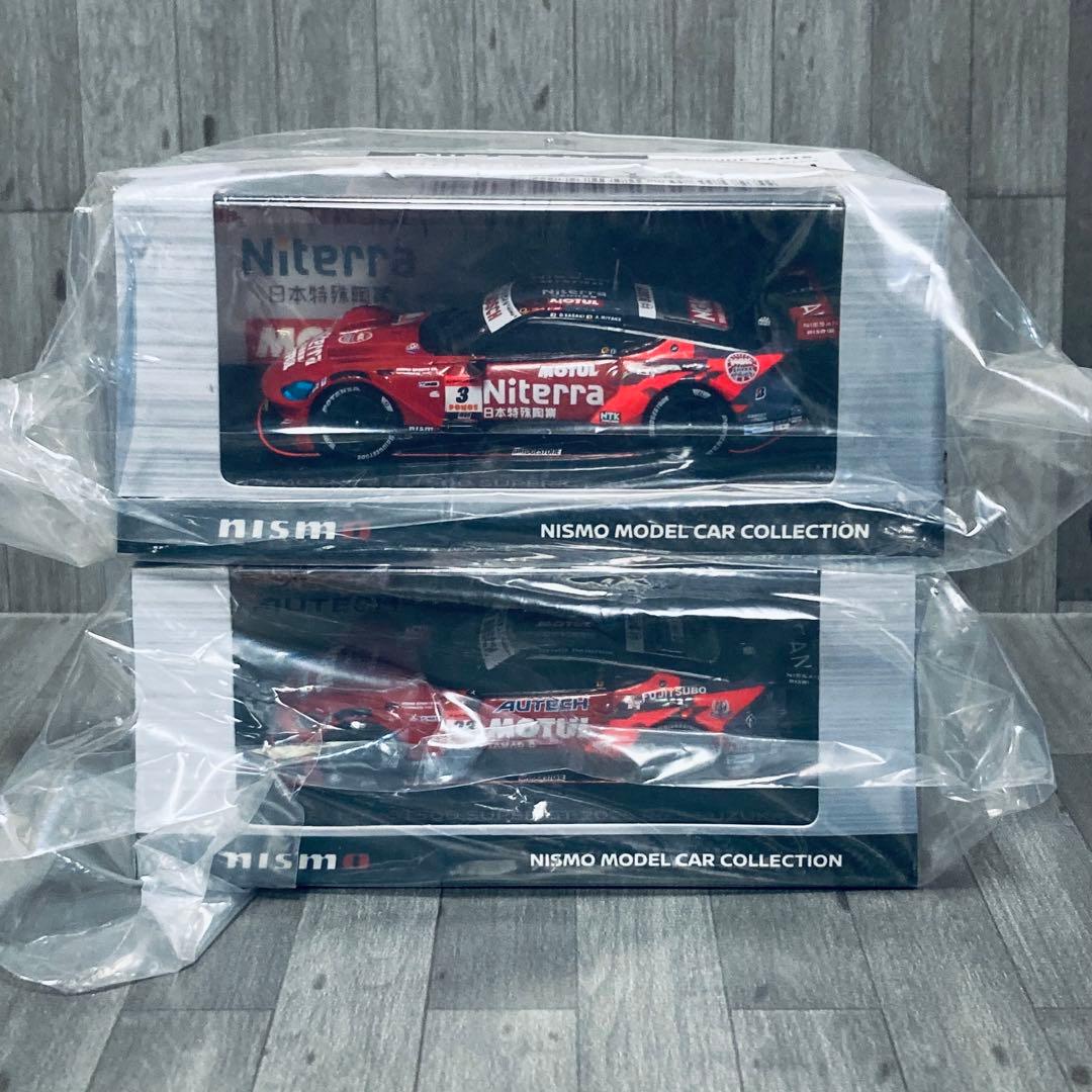 日産オンライン限定 スパーク1/64 ニテラ モチュール＋ オーテックZ 2台