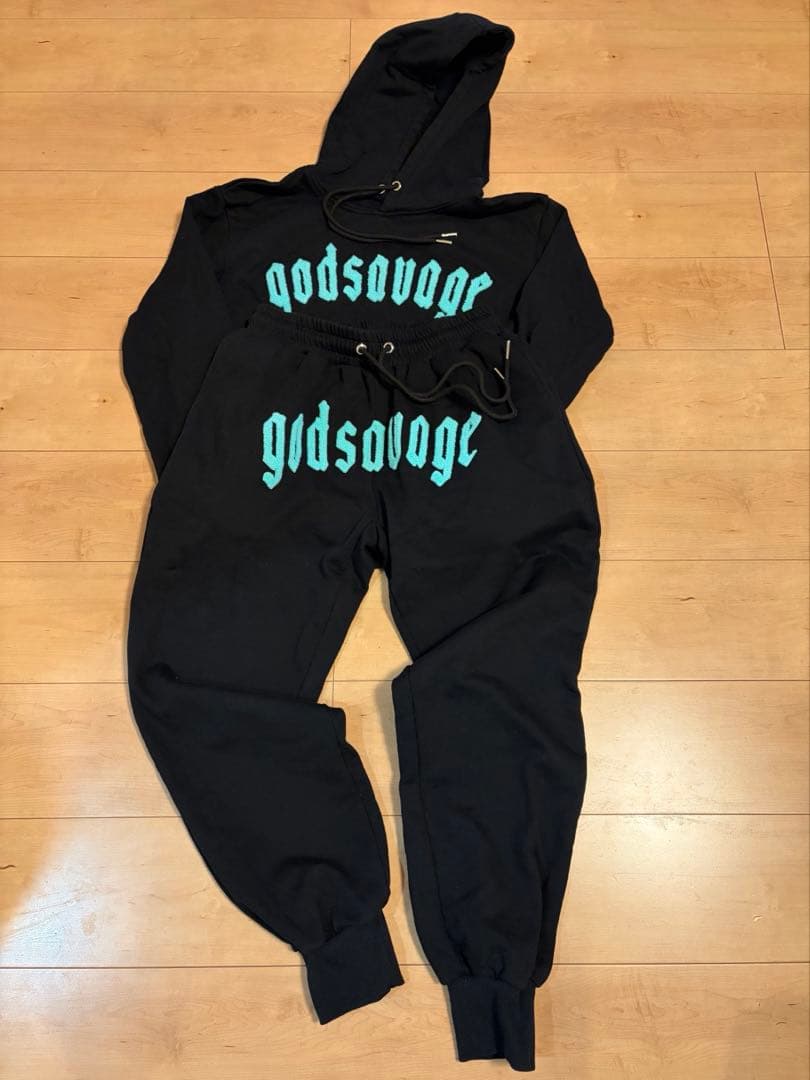 godsavage og logo hoodie mintセットアップ 神のサヴェージの冬コレクション2023発表 | TikTok
