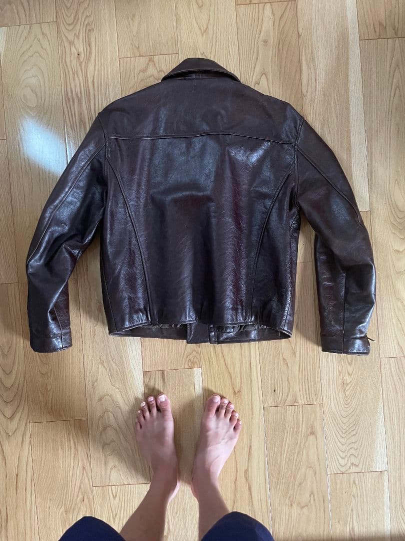 Marlboro マルボロ レザージャケット 懸賞当選品 馬革 ホースハイド