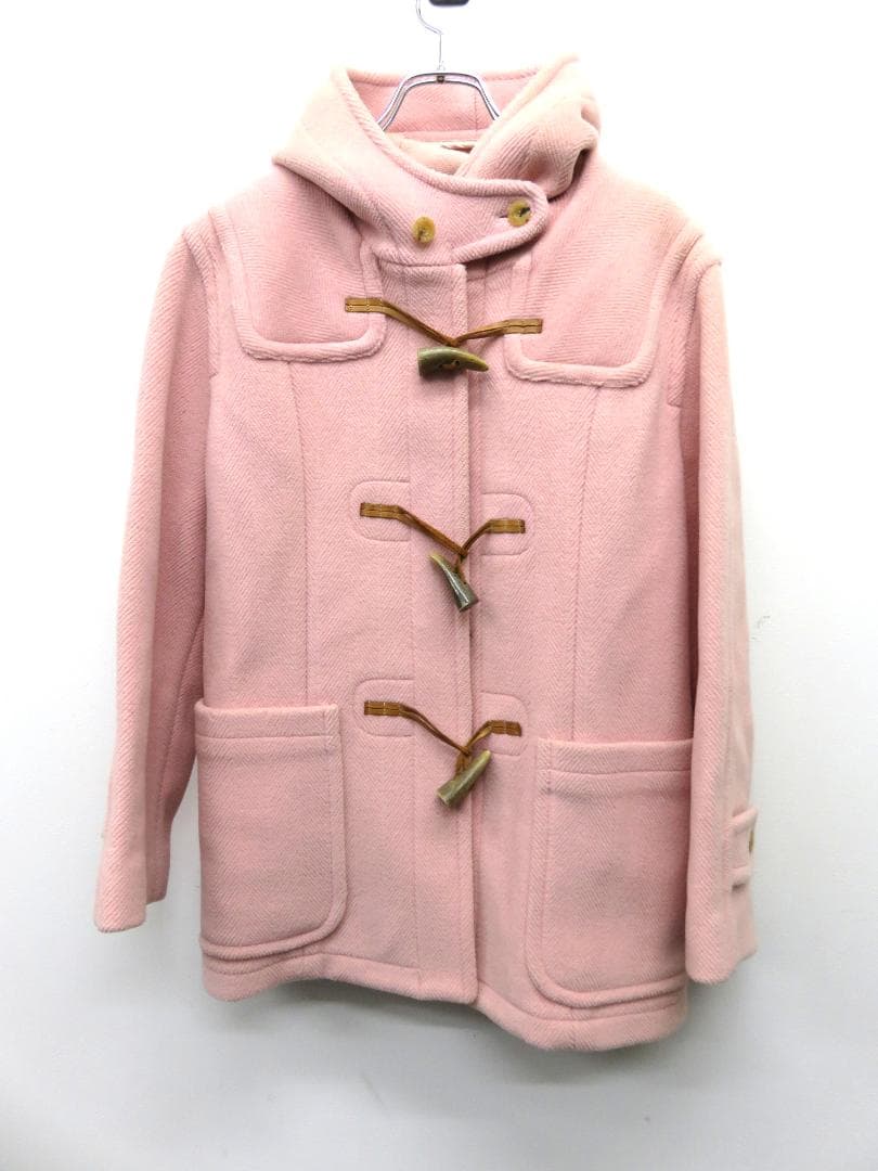 OLD ENGLAND オールドイングランド　ダッフルコート　ショート丈　ピンク