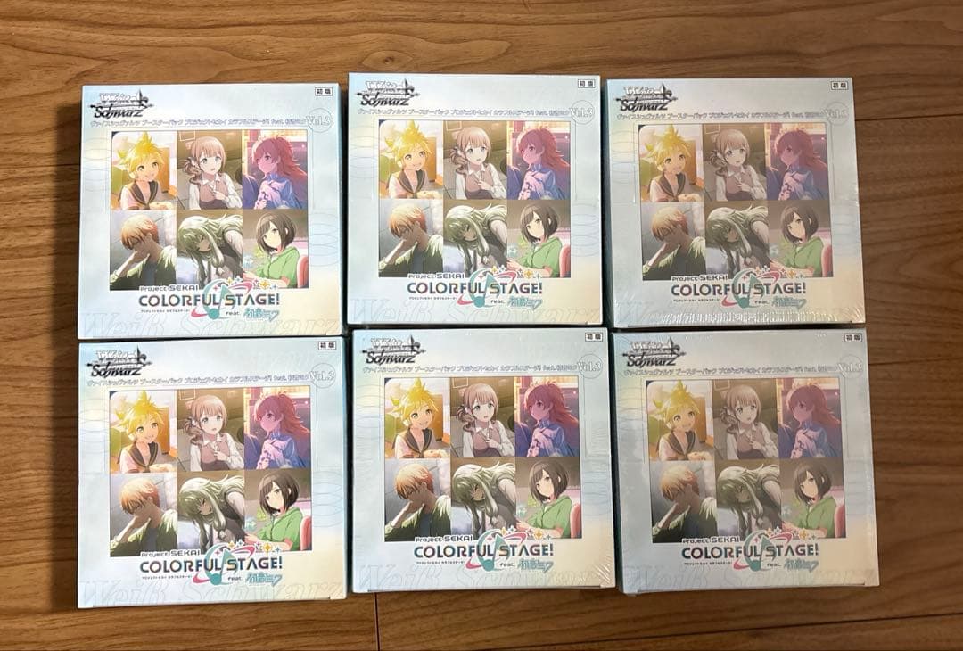 プロジェクトセカイ カラフルステージ！feat. 初音ミク Vol.3 6box