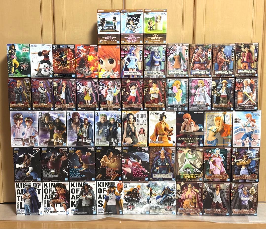 【新品未開封】ワンピース　フィギュア　52点　まとめ売り